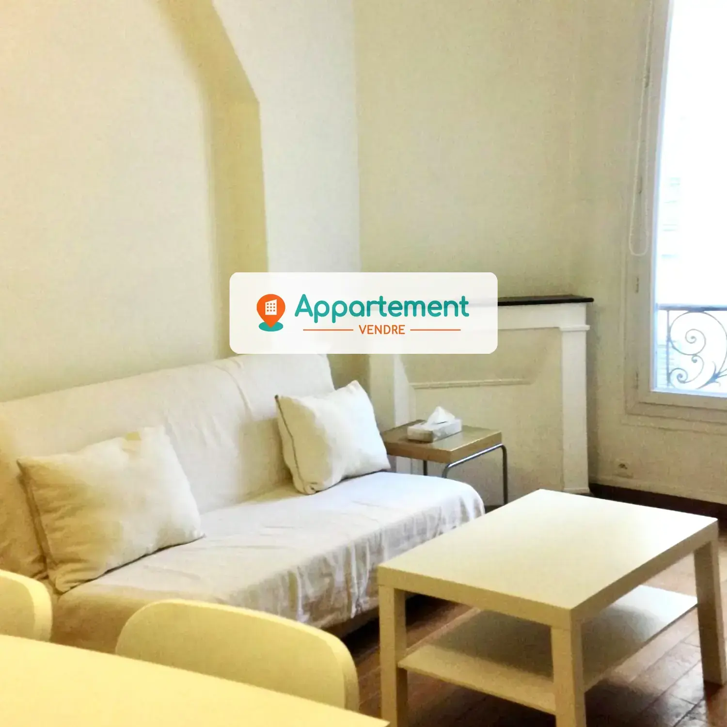 Appartement à vendre 1 pièce 23 m2 Paris 18