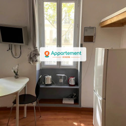 Appartement 1 pièce 21,97 m2 Paris 17 à vendre