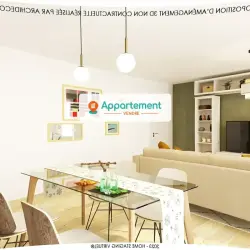 Appartement 4 pièces 89 m2 Joué-lès-Tours à vendre